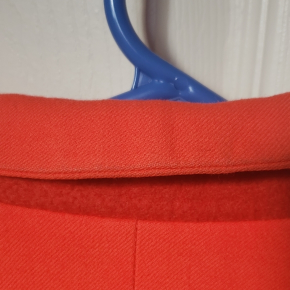 Bright orange J Crew blazer - Picture 4 of 5